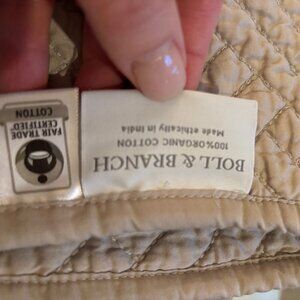 Boll and Branch Signature Basketweave King Quilt and Shams